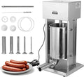 Insaccatrice elettrica in acciaio inox 12L con 5 tubi e controllo velocità