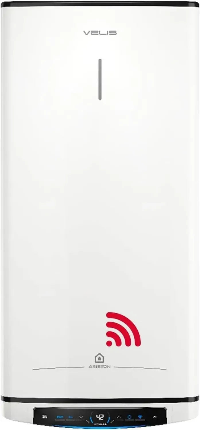 Scaldabagno Elettrico Compatto Ariston Velis Pro Dry Wi-Fi 50 Litri, Bianco