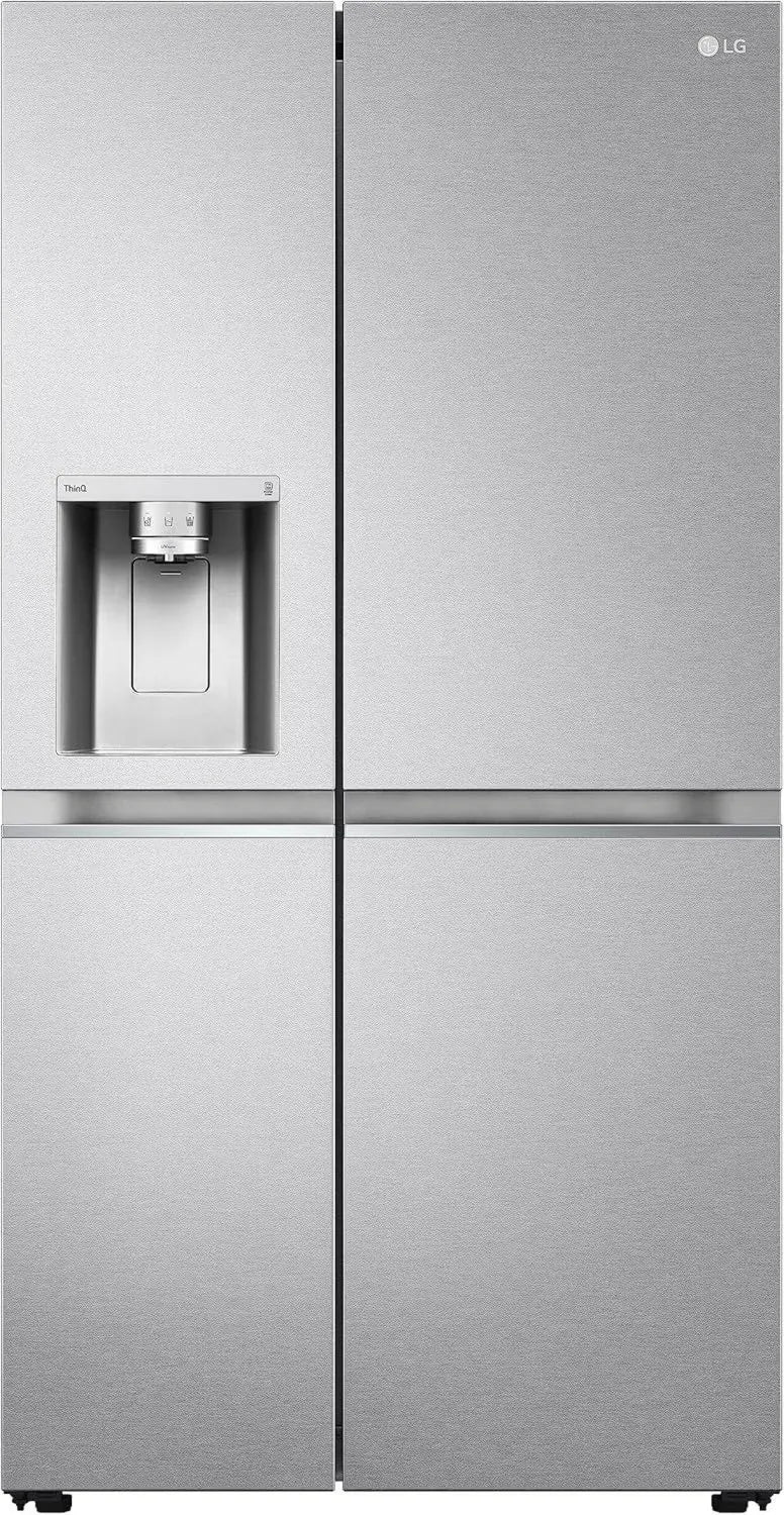 Frigorifero Americano LG GSLV91MBAD Side-by-Side, 635L, Wi-Fi, No Frost, Classe D, Dispenser Indipendente, Igienizzazione UVnano