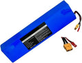 Batteria al litio 36V 9.8Ah con BMS per scooter elettrico, compatibile AOVO/M365PRO, dimensioni 300x70x40mm