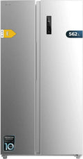 Frigorifero Americano Cecotec Bolero 562L Inox E, No Frost Totale, Inverter, Air Flow Multizona