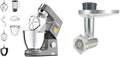 Kenwood Impastatrice Planetaria Titanium Chef XL con Ciotola Termica 7L e Tritacarne in Acciaio