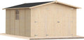Casetta in legno per giardino 15 m², 20 mm, modello ROMA, finestre apribili