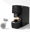 Macchina per caffè espresso con cialde ESE, 19 bar, touch screen, serbatoio 800 ml, impostazioni regolabili