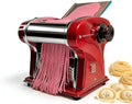 Macchina Elettrica per Pasta SHILINTONG - Taglierina Doppia in Acciaio Inossidabile 1.5mm e 4mm - Ideale per Casa e Ristorante