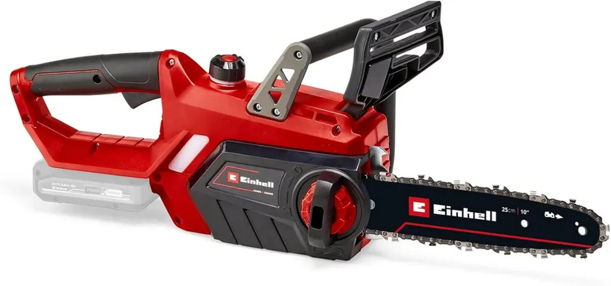 Motosega a Batteria Einhell GE-LC 18/25 Li-Solo, 18V, Barra Oregon, Sicurezza Antirimbalzo