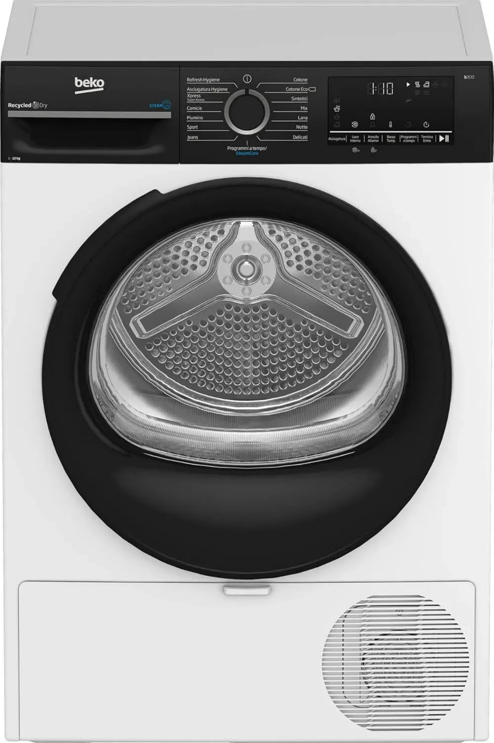 Beko BMGT4122SBI Asciugatrice 12kg Classe A++ con Tecnologia Inverter
