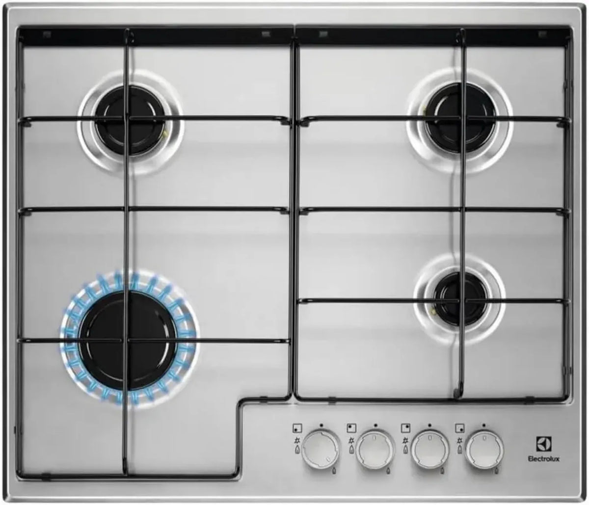 Piano cottura a gas incassato Electrolux EGS6424X in acciaio inox