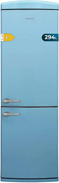 Cecotec Frigorifero Retrò Bolero Total No Frost 294L, Multi Cooling, Ultra Fresh, Classe Energetica E