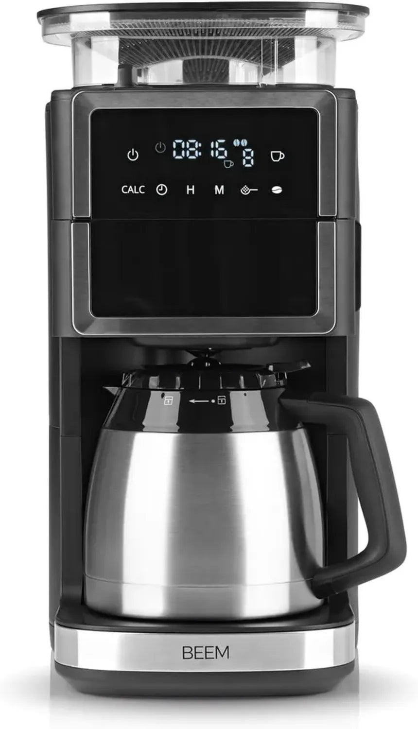 Macchina da caffè BEEM in acciaio inox con timer e funzione aroma Plus