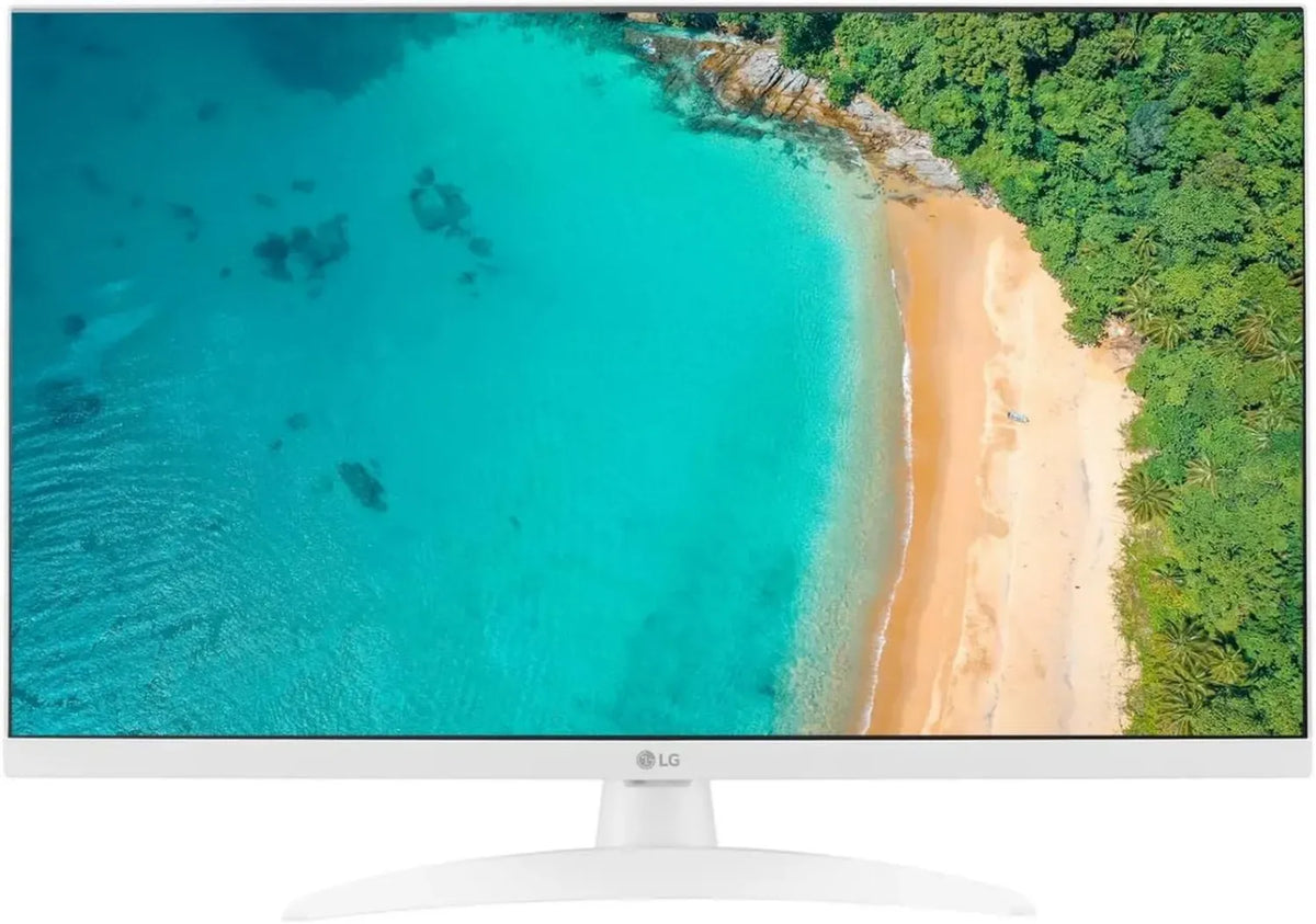 LG Monitor Smart TV 27'' Full HD con Wi-Fi, Modello 27TQ615S-WZ, 2019