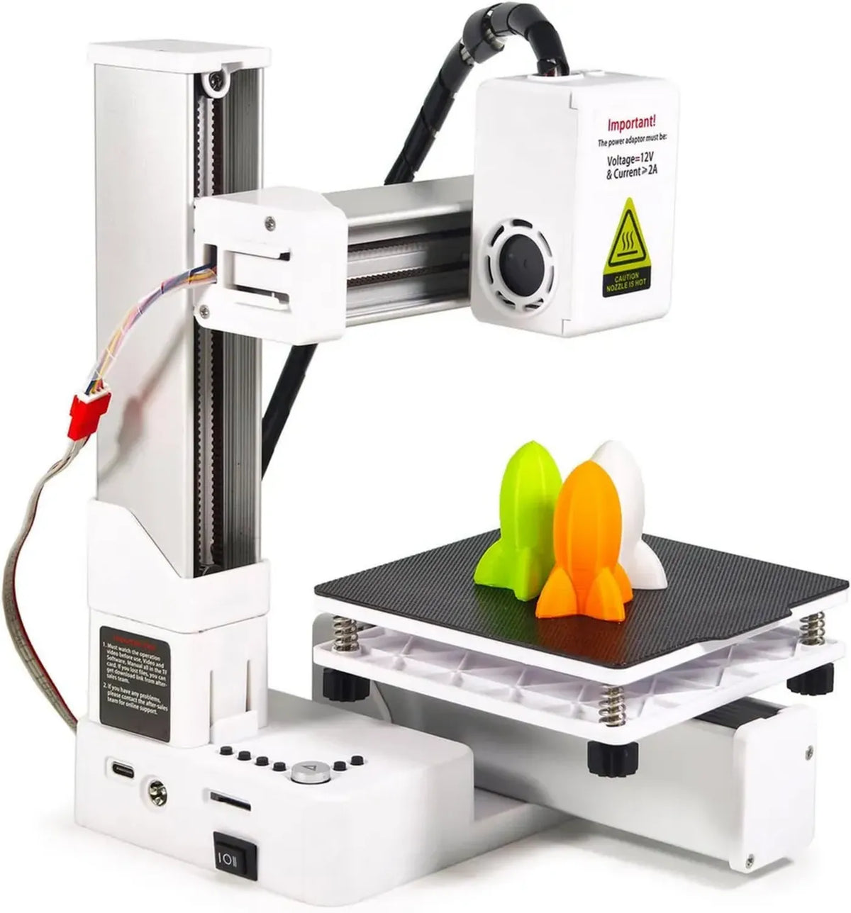 Stampante 3D compatta per principianti con alta risoluzione e facile utilizzo