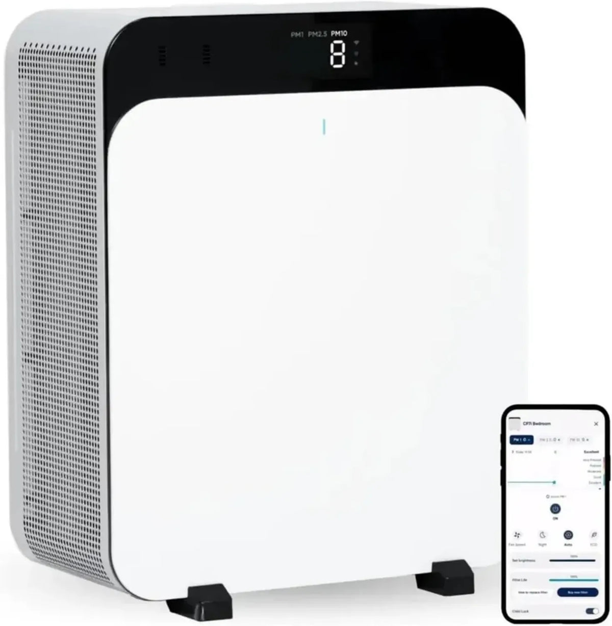 BLUEAIR Purificatore d'Aria Avanzato per Grandi Ambienti, Ideale per Allergeni e Inquinanti