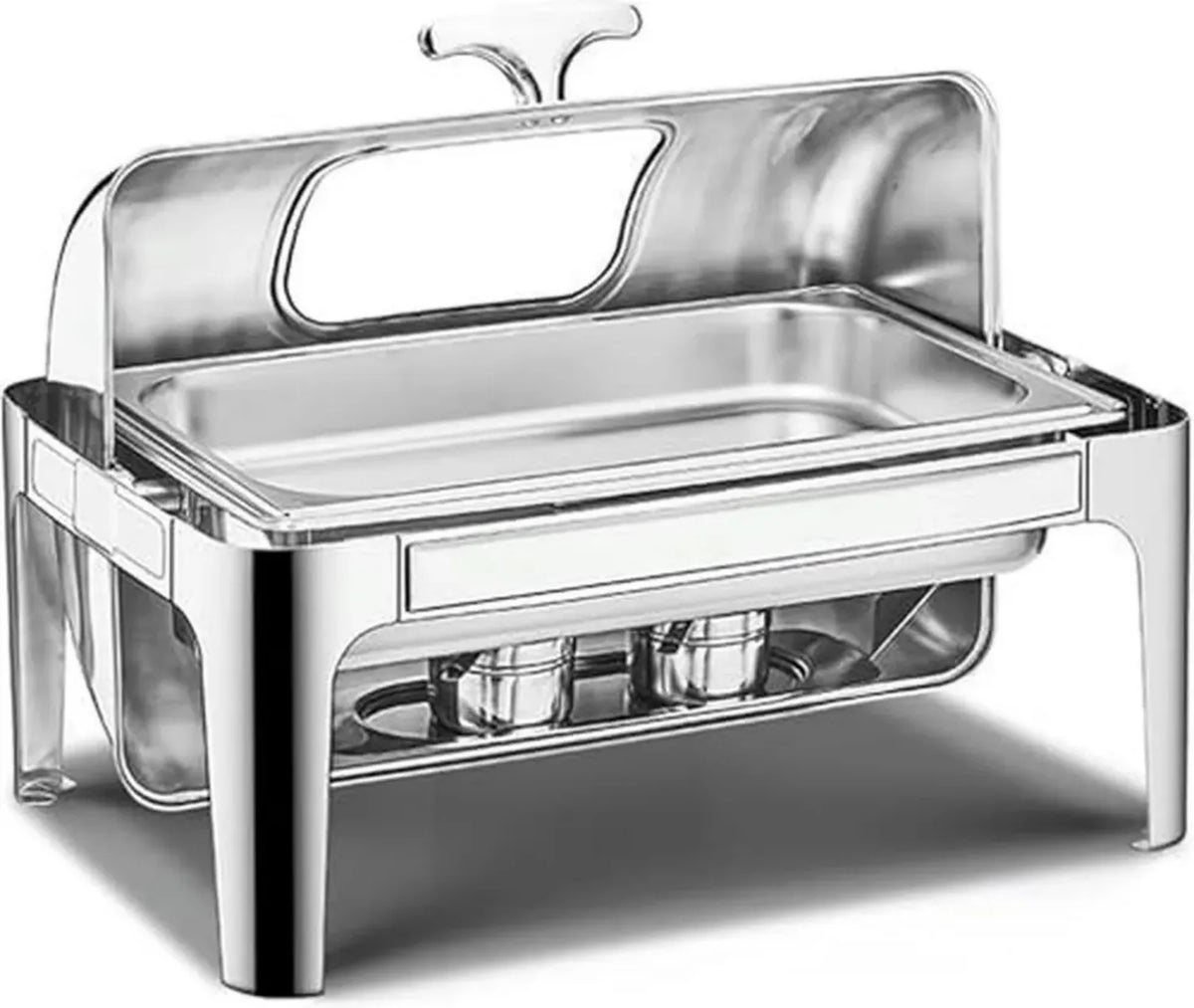 Scalda Vivande Buffet Acciaio Inox Doppia