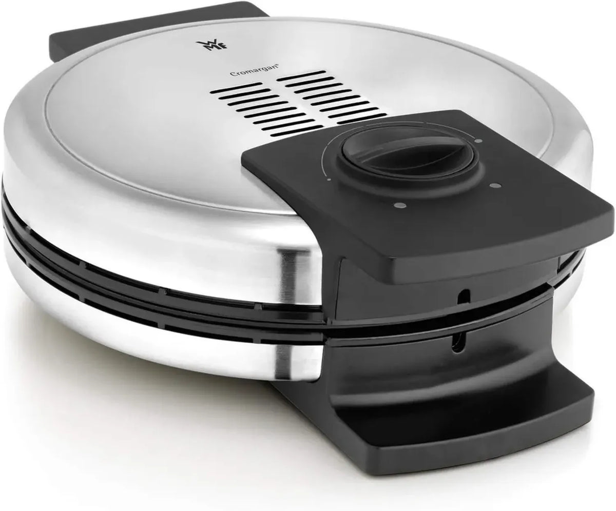 WMF Macchina per Cialde LONO, Waffle a Cuore, Controllo Doratura Continuo, 900W, Acciaio Cromargan