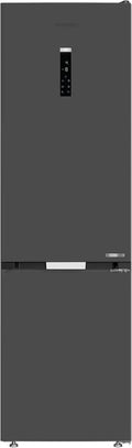 Frigorifero Combinato Grundig 200x60 cm Classe C, Total No Frost, Inox Scuro, Wi-Fi