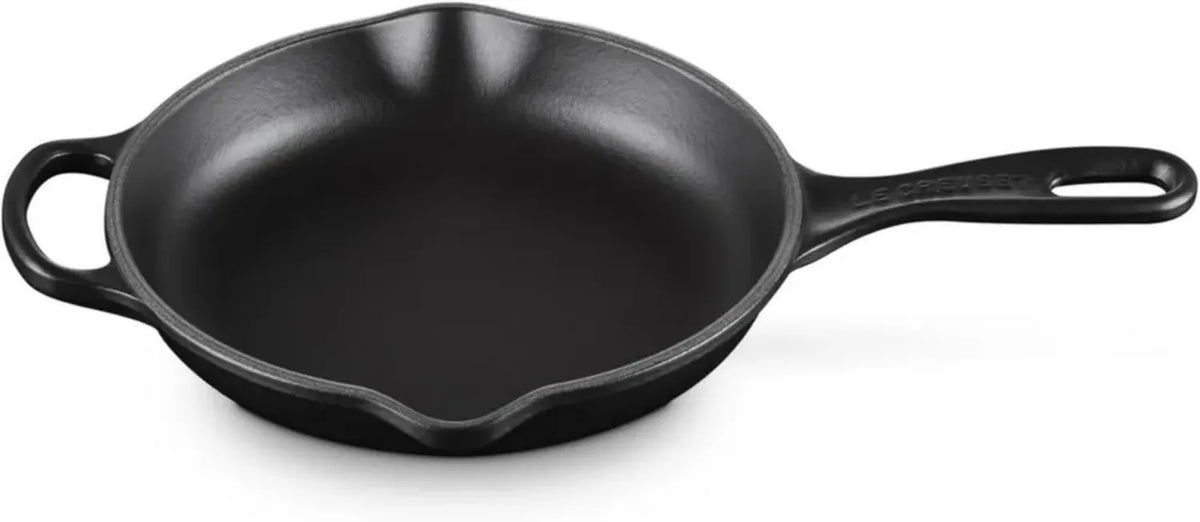 Padella Le Creuset in Ghisa con Becco Doppio, 20 cm, Nero