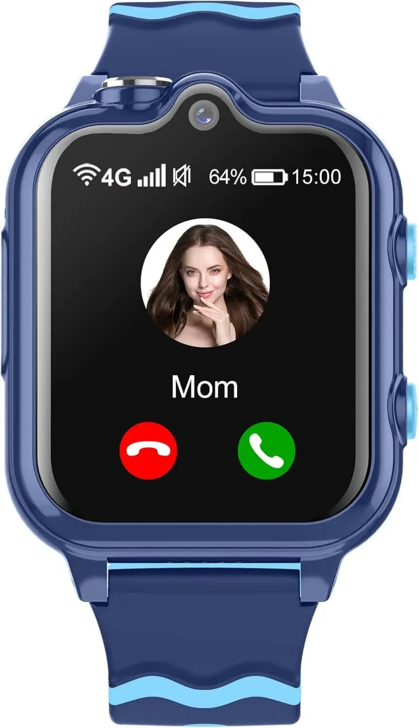 Orologio Intelligente per Bambini con GPS e Videochiamata 4G, Impermeabile e Dotato di SOS