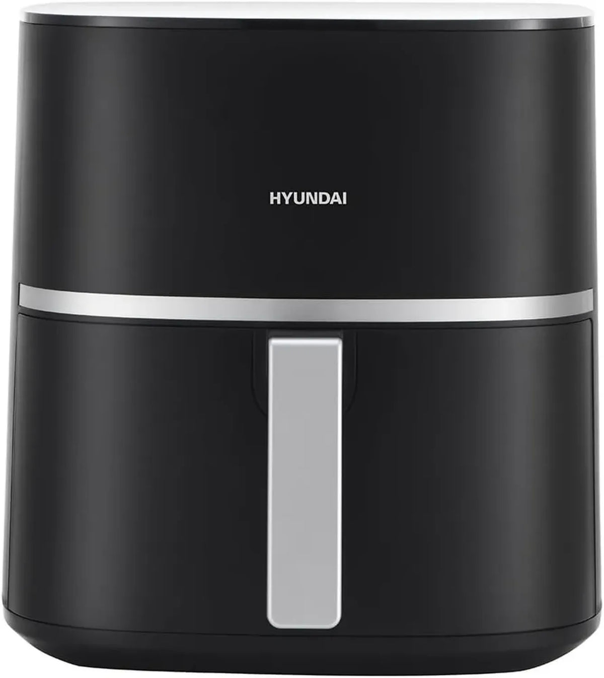 Hyundai Air Fryer Senza Olio 5,5L, 1600W, 10 Programmi, Nero