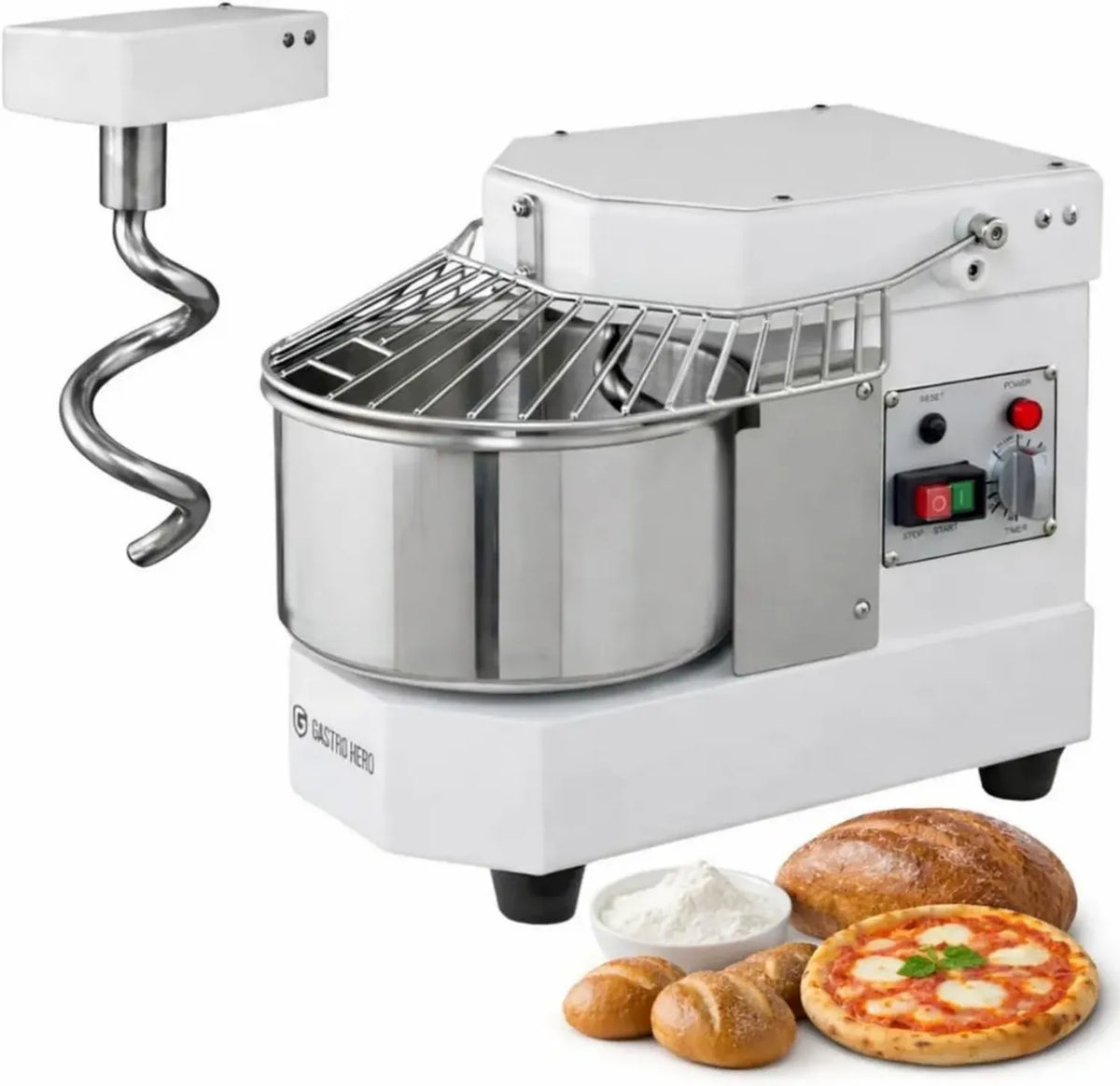 Impastatrice Professionale ECO 8 - Testa Fissa, 230V