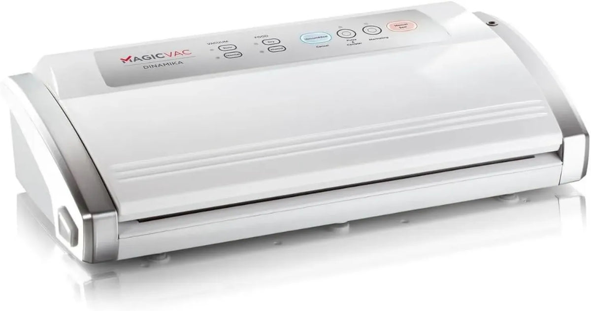 Magic Vac Dinamika: Macchina Sottovuoto Professionale Multifunzione Argento/Bianco