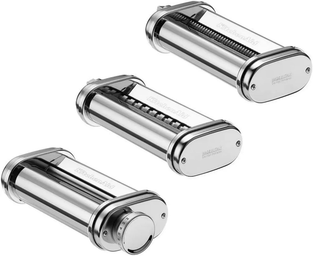 Set Accessori Pasta Fresca KitchenAid con Tagliapasta e Sfogliatrice