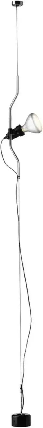 Lampada Sospesa Dimmerabile FLOS Parentesi, Design Iconico di Castiglioni e Manzù, 4000 mm, 220-240 V, 150 W, Nichel