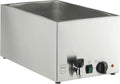 Scaldavivande Elettrico in Acciaio Inox 30L, 1200W, Protezione Anti-Secco, Ideale per Buffet