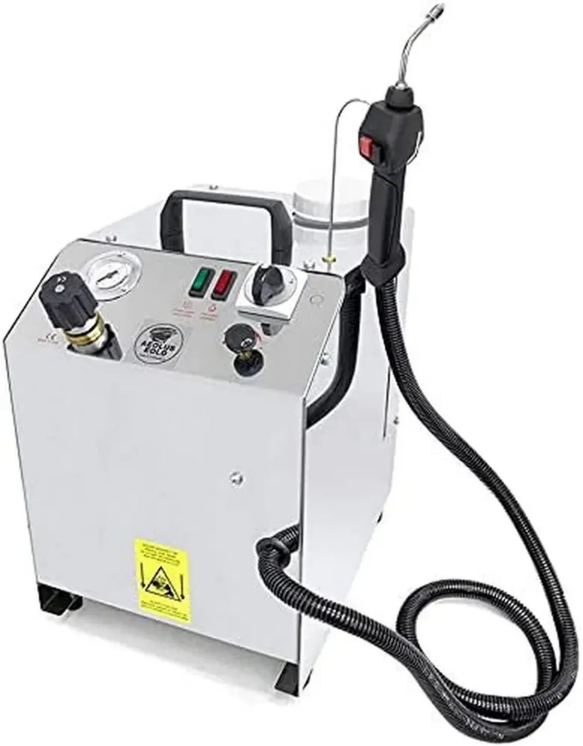 EOLO Macchina per Pulizia a Vapore Secco LP02 SRA con Ricarica Automatica per Laboratori e Officine, Sanificazione e Rimozione Calcare, Made in Italy, Garanzia 5 Anni