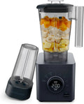 Frullatore Chefman 1.2L 1350W, Potente per Frutta e Ghiaccio, Lama in Acciaio Inox, Funzione Automix, Bottiglia da Viaggio 600ml