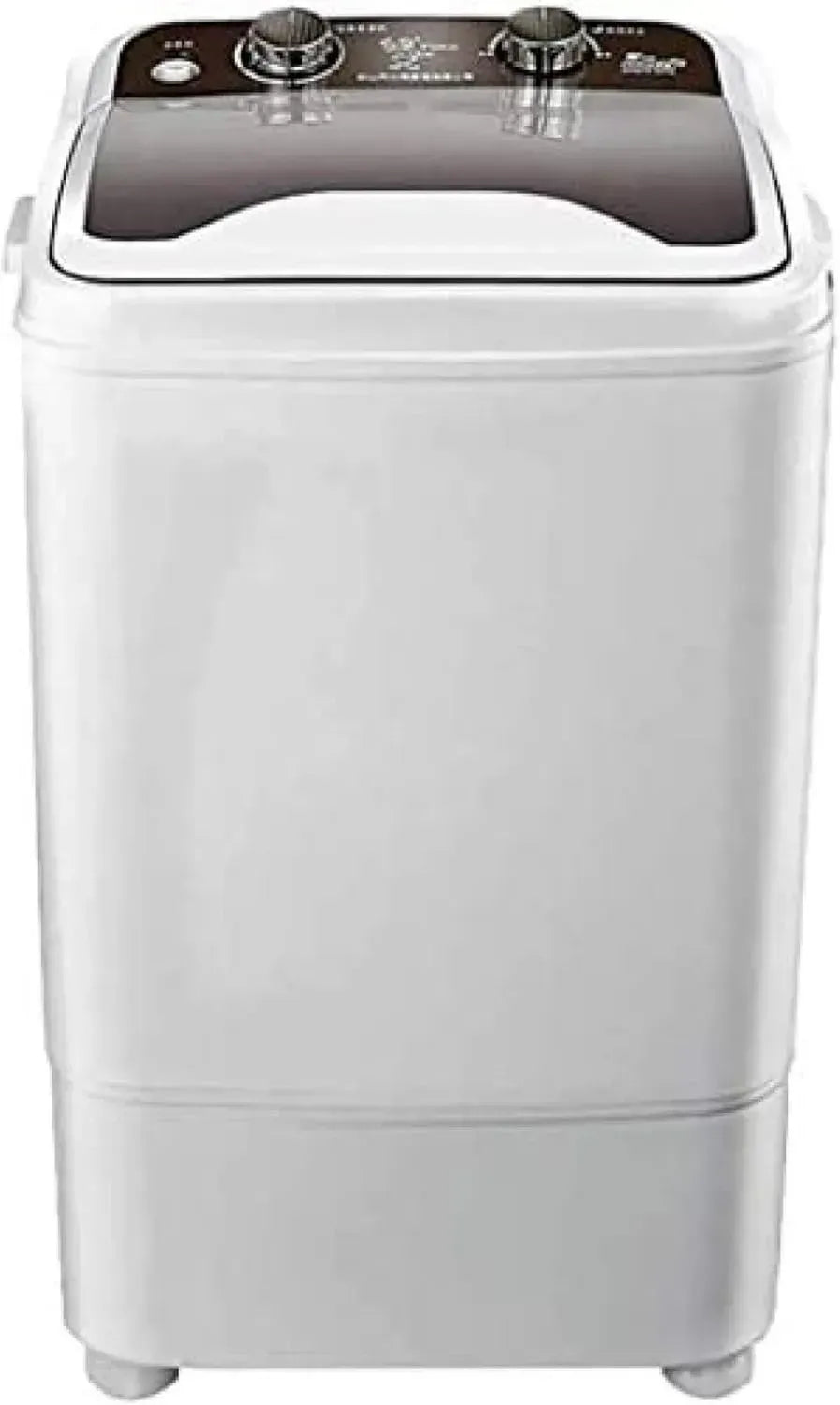 Mini Lavatrice Portatile 7 kg con Centrifuga e Funzione UV per Campeggio e Appartamenti, Nera
