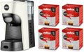 Macchina Caffè Lavazza Tiny Eco Bianca con 64 Capsule Qualità Rossa