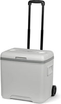 Frigorifero Portatile con Ruote 30L, Steamy Marine, Bianco