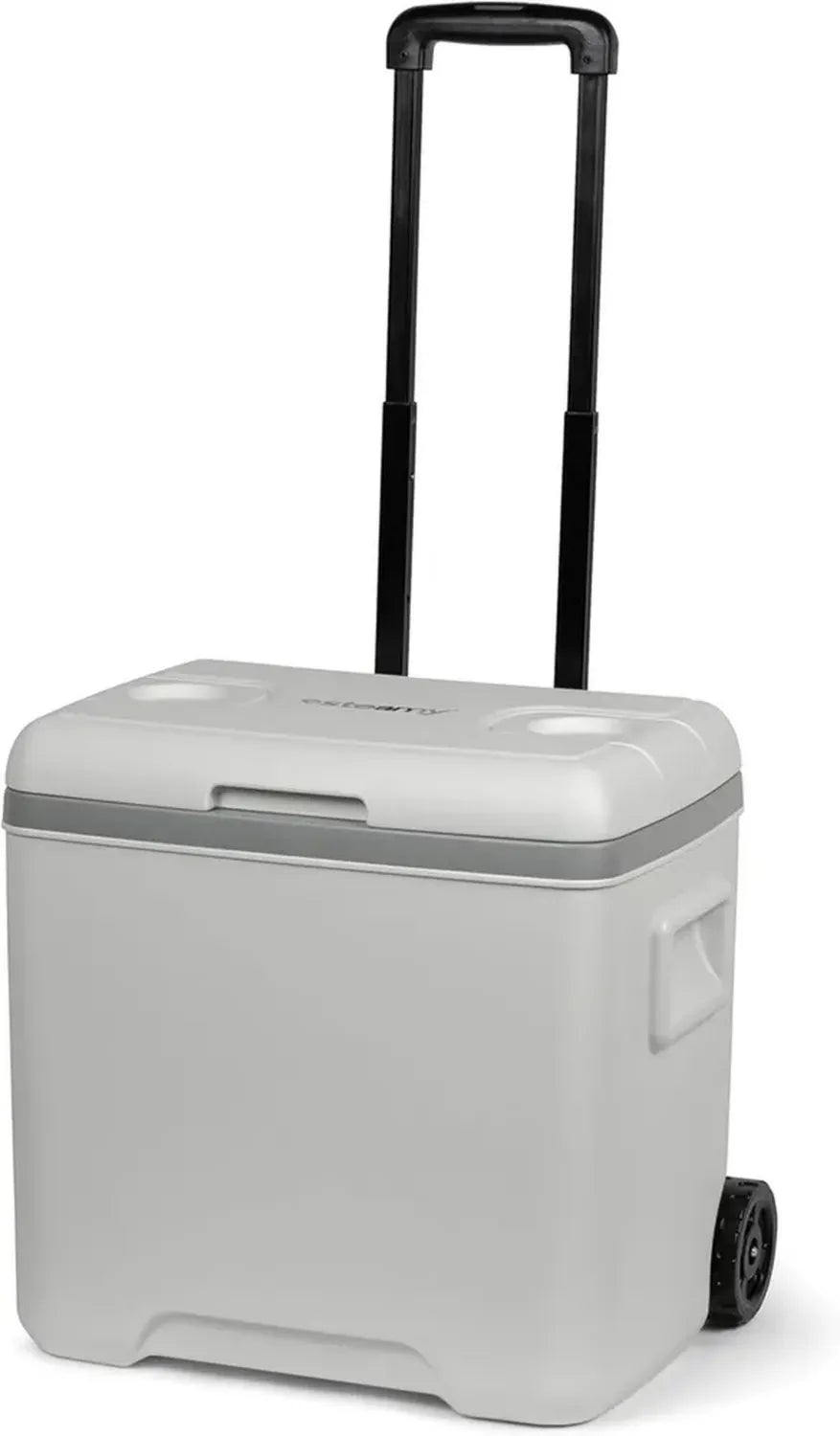 Frigorifero Portatile con Ruote 30L, Steamy Marine, Bianco
