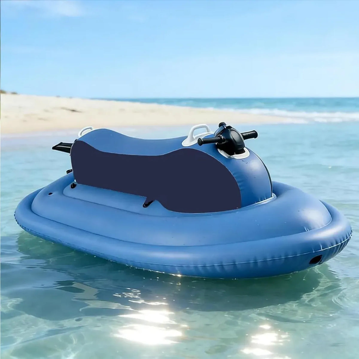 Scooter Subacqueo e Barca Elettrica Gonfiabile 2-in-1, 500W, Velocità Regolabile, Batteria Alta Capacità, con Telecomando e Design Compatto