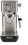 Macchina Caffè Ariete Slim 1381, 15 Bar, Cialde ESE e Polvere, Cappuccino