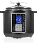 Multicooker Saaf 6L - 11 Accessori - 12 Programmi - Cottura Lenta, Riso, Vapore e Pressione - Display Digitale Inclusi