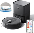 Robot Aspirapolvere Proscenic Q8 Max con Svuotamento Automatico, 5000 Pa e Mappatura LiDAR