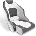 Seat Pro Sportivo Pieghevole per Barca, Bianco/Antracite