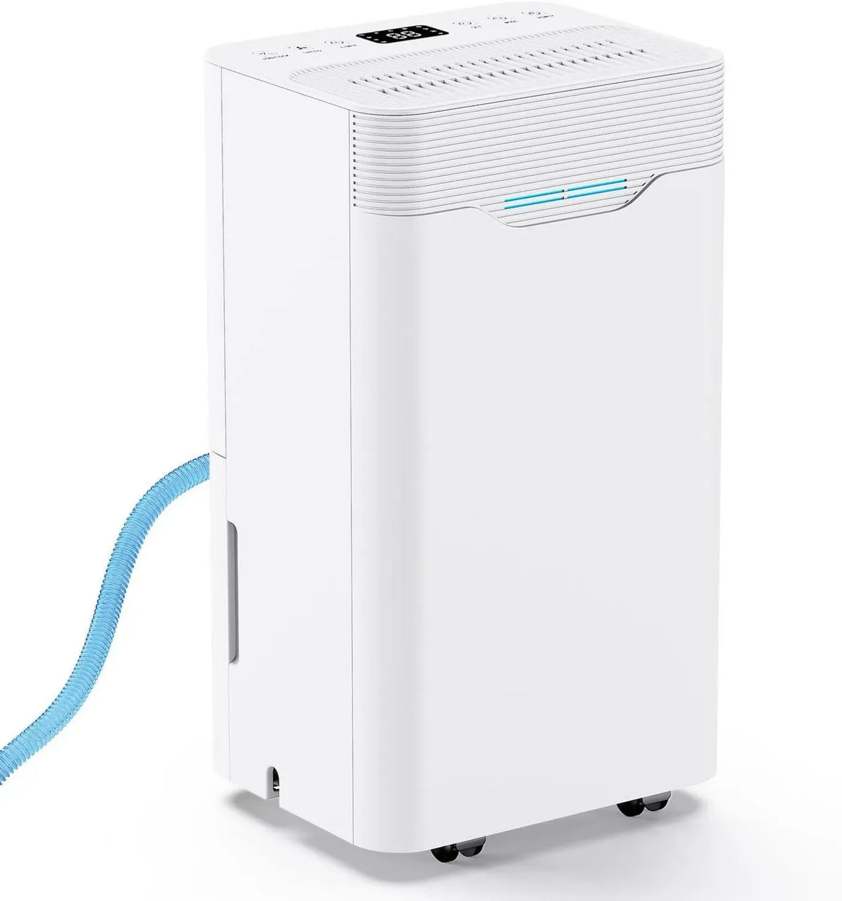 Deumidificatore 12L/24h per Ambienti Fino a 40㎡, Serbatoio 2L, Silenzioso, 3 Modalità con Timer e Smart Deumidificazione, Scolo Continuo e Funzione Asciugatura