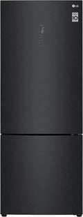 LG Frigorifero Combinato 462L Total No Frost, 70cm, Wi-Fi, Cooling Avanzato, Nero